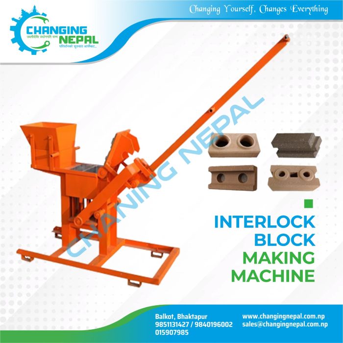 Interlock Block Making Machine